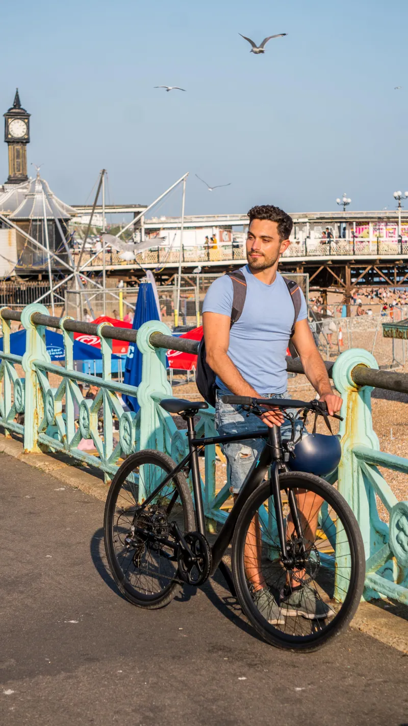 estarli e28 Pro Electric Sports Hybrid Bike Black-4